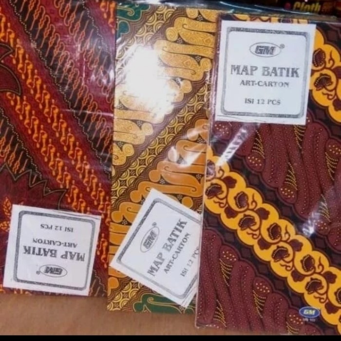 

Stop Map BATIK Carton GM (1 Pak / 12 Pcs)