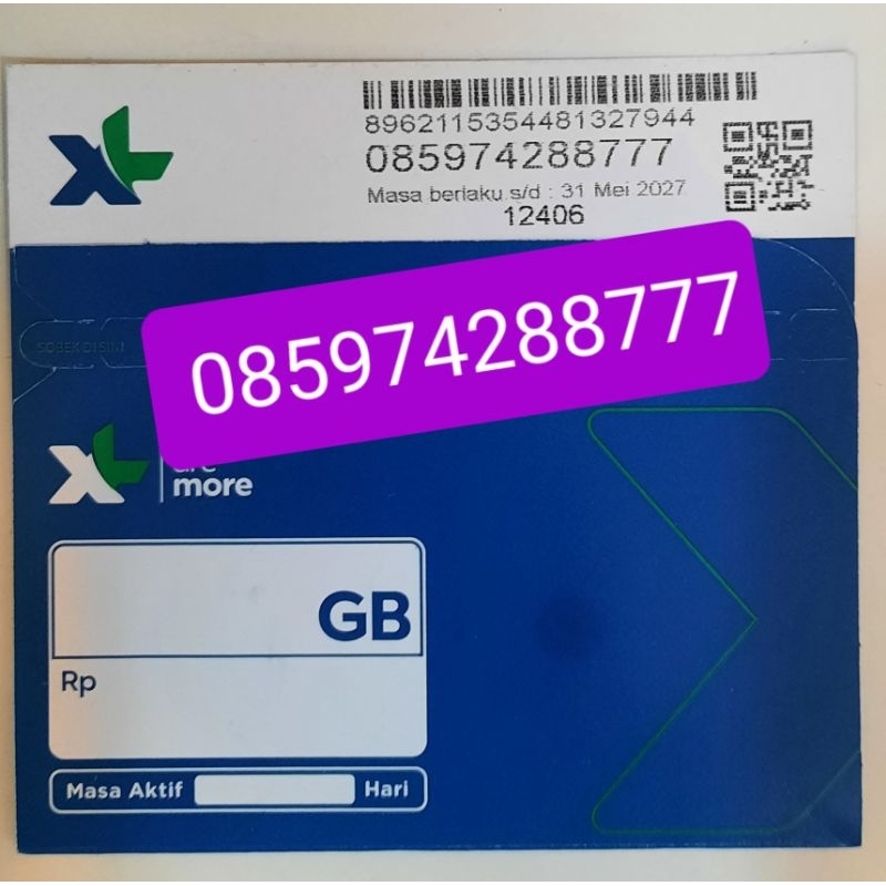 Nomer xl cantik