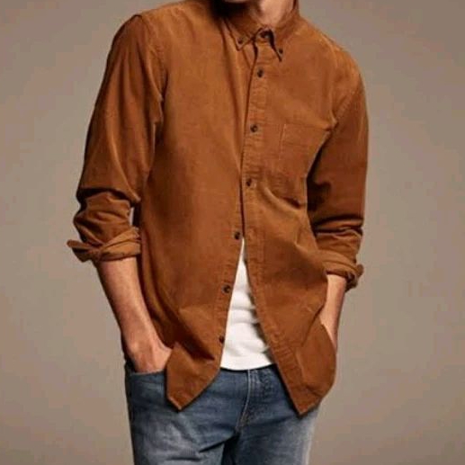 Kemeja Corduroy Pria /Kemeja Panjang /Kemeja Lengan Panjang Corduroy /Kemeja Unisex