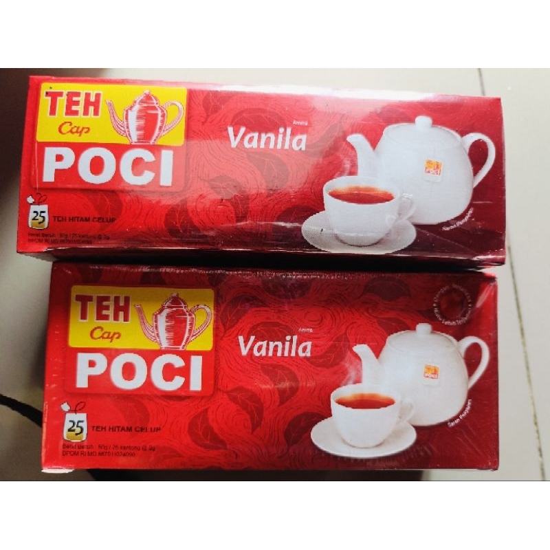 

TEH POCI CELUP VANILA ISI 25