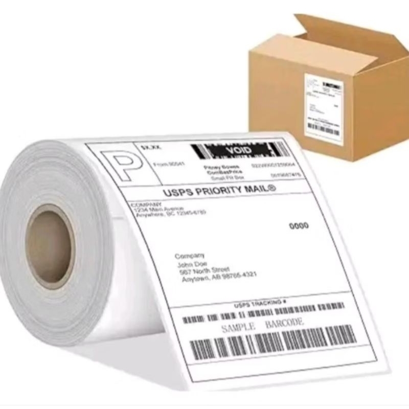 

label thermal SPX Label stiker barcode label pengiriman 100x120 isi 250pcs