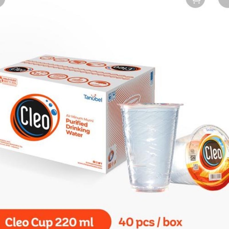 

CLEO WATER GALON/GELAS/220ML/550ML/1.5 LITER