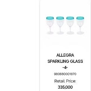Allegra Sparkling Glass dpt 1