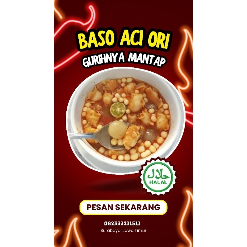 

BASO ACI ORIGINAL / BASO ACI EKONOMIS