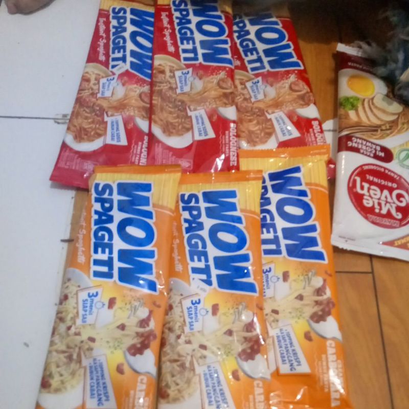 

wow Spageti | Instan Spageti |Creamy Carbonara | Meaty Bolognese | Spageti 3 Menit Siap Saji | Toping dan Bubuk Cabai