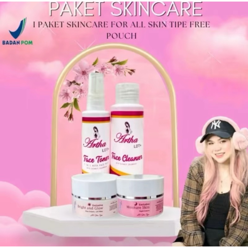 Paket Skincare Artha Ldt+ Original BPOM