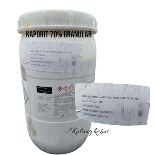 Kaporit granular 70% netto 40 kg