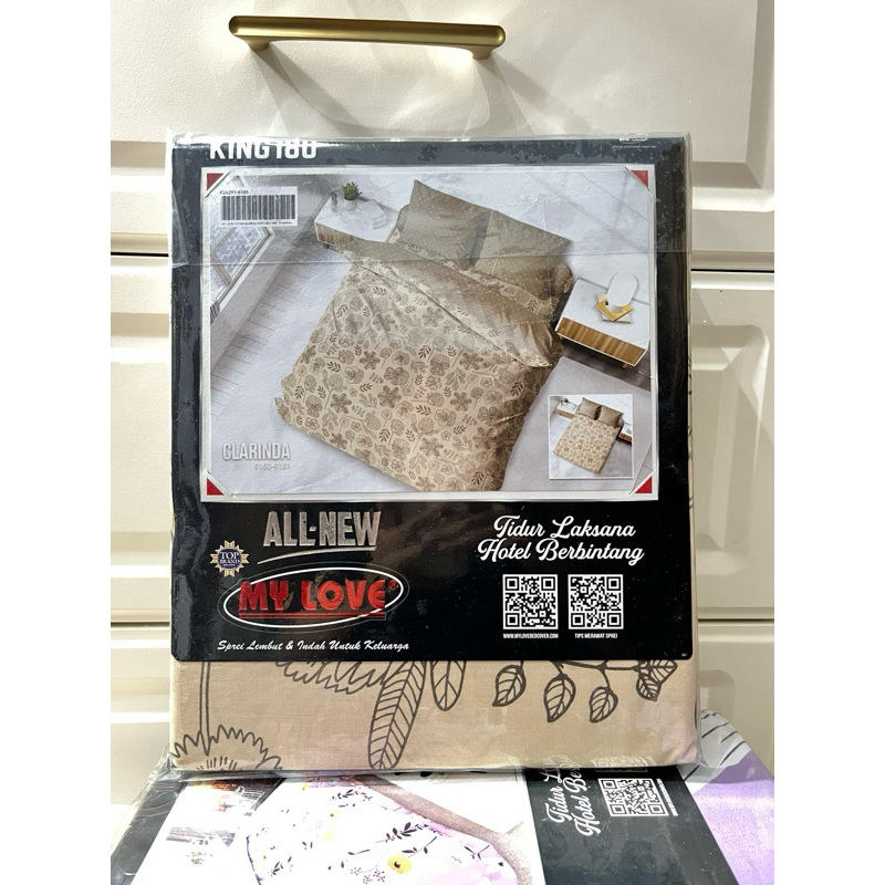Sprei My Love King size 180x200x30