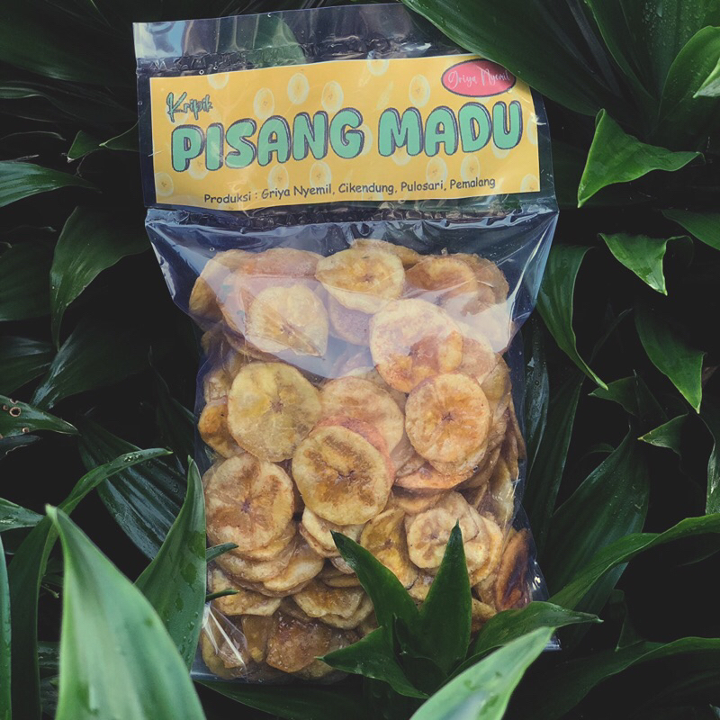

keripik pisang madu cemilan enak