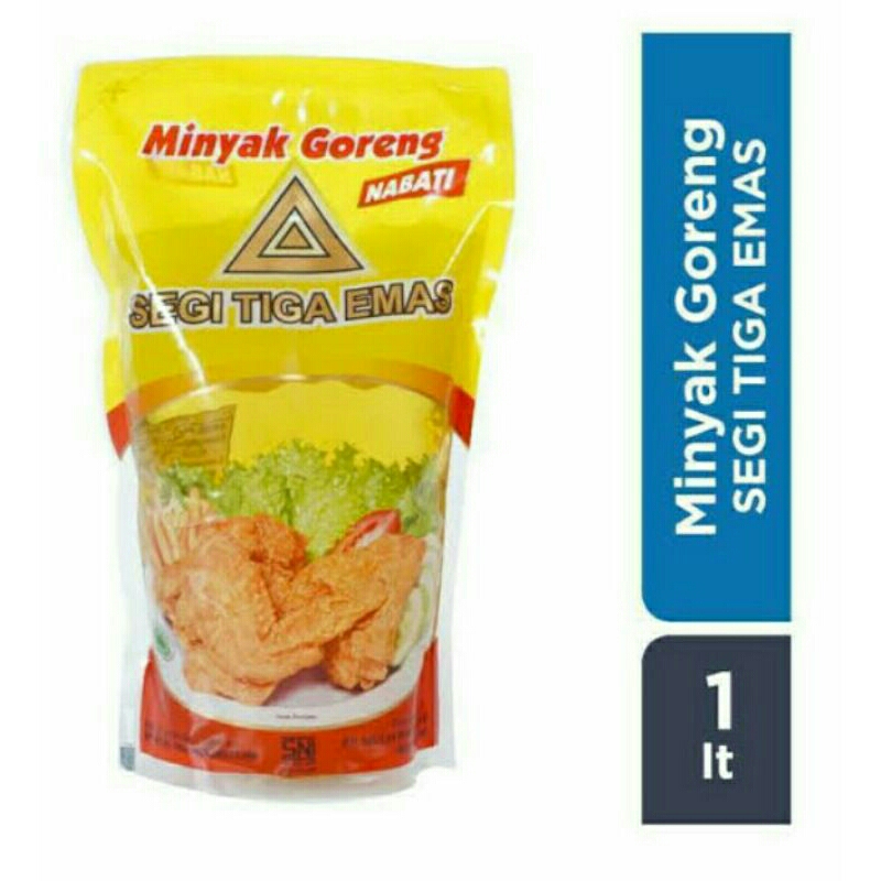 

MINYAK GORENG SEGITIGA 1 LITER - MINYAK GORENG KELAPA SAWIT