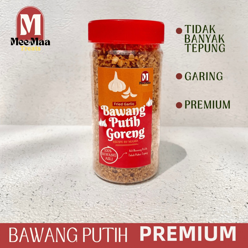 

Mee-Maa Bawang Putih Goreng Premium Homemade by Mee and Maa Treats | Minced Garlic