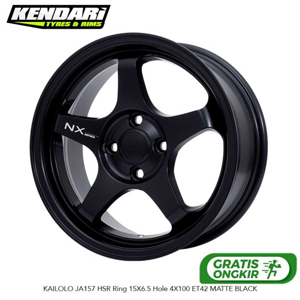 Velg HSR KAILOLO Ring 15 Untuk Mobil Agya Ayla Sigra R15