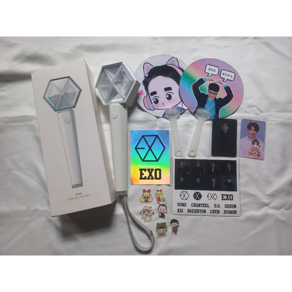 Kalung Anak Bayi motif Lighstick EXO Official Ver. 3