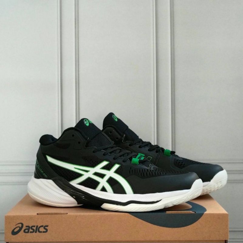 Sepatu running Voli New Asics e|itf Ff High Black