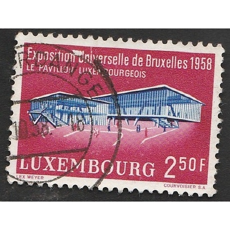 

A 11655 SATU BUAH PRANGKO LUXEMBOURG NOMINAL 2.50F TEMA EXPO BRUXELLES 1958 DENGAN KONDISI SUDAH ADA CAP