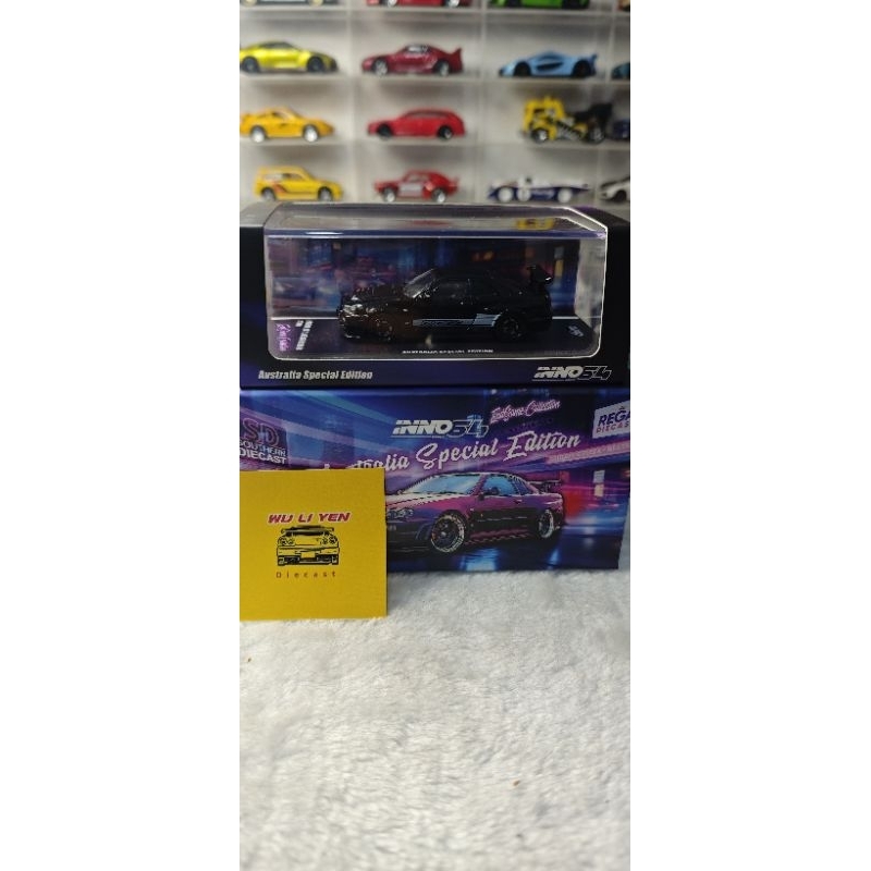 Inno64 inno CHASE Nissan Skyline R34 Z-Tune  black pearl Endgame