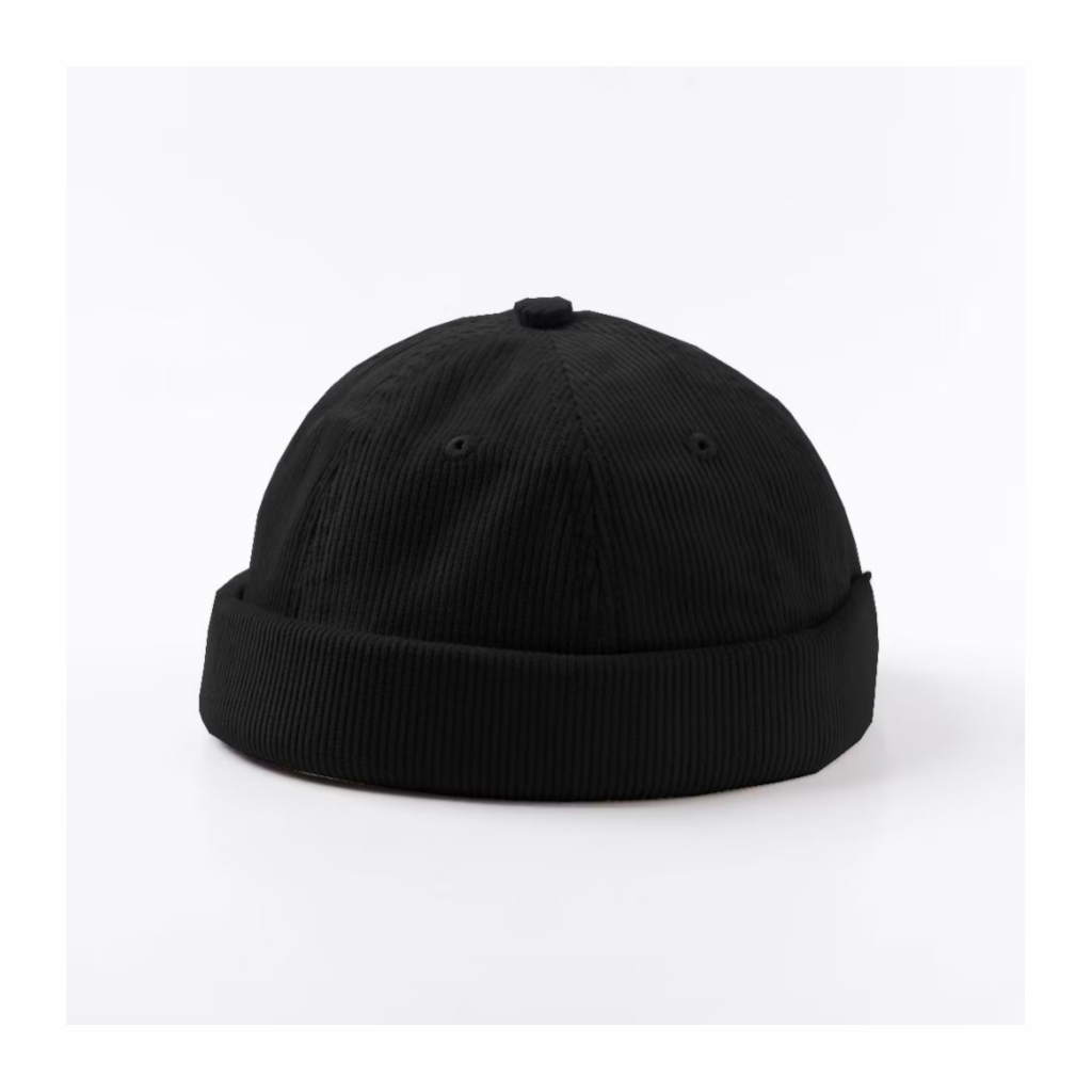 Peci Beanie Miki Hat Peci Corduroy Beanie Corduroy Miki Hat Corduroy Peci Miki Hat Corduroy Hitam