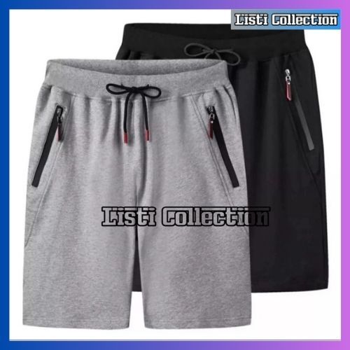 CELANA PENDEK PRIA/CELANA PENDEK POLOS/CELANA OLAHRAGA/CELANA SANTAI PRIA/CELANA PRIA PINGGANG KARET