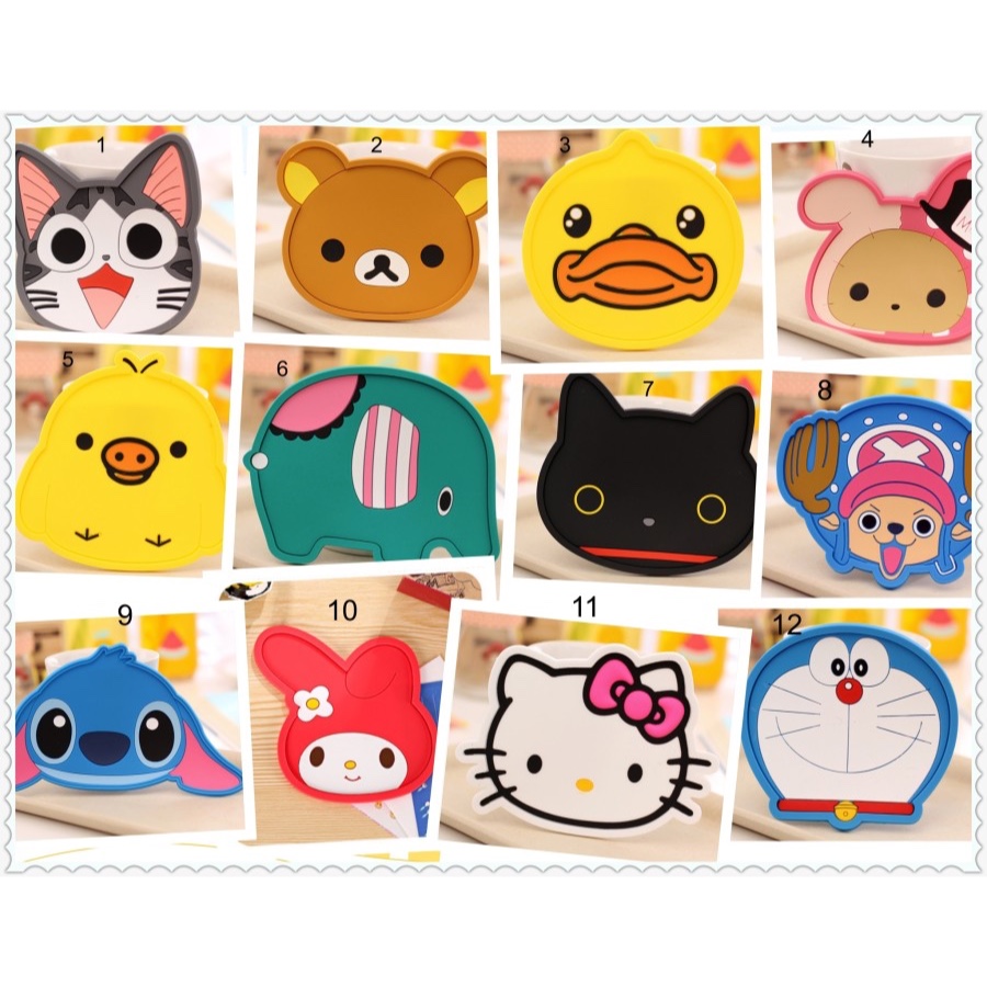 tatakan gelas/ tatakan gelas karakter/ tatakan gelas murah/ tatakan gelas lucu/ tatakan gelas unik/ 