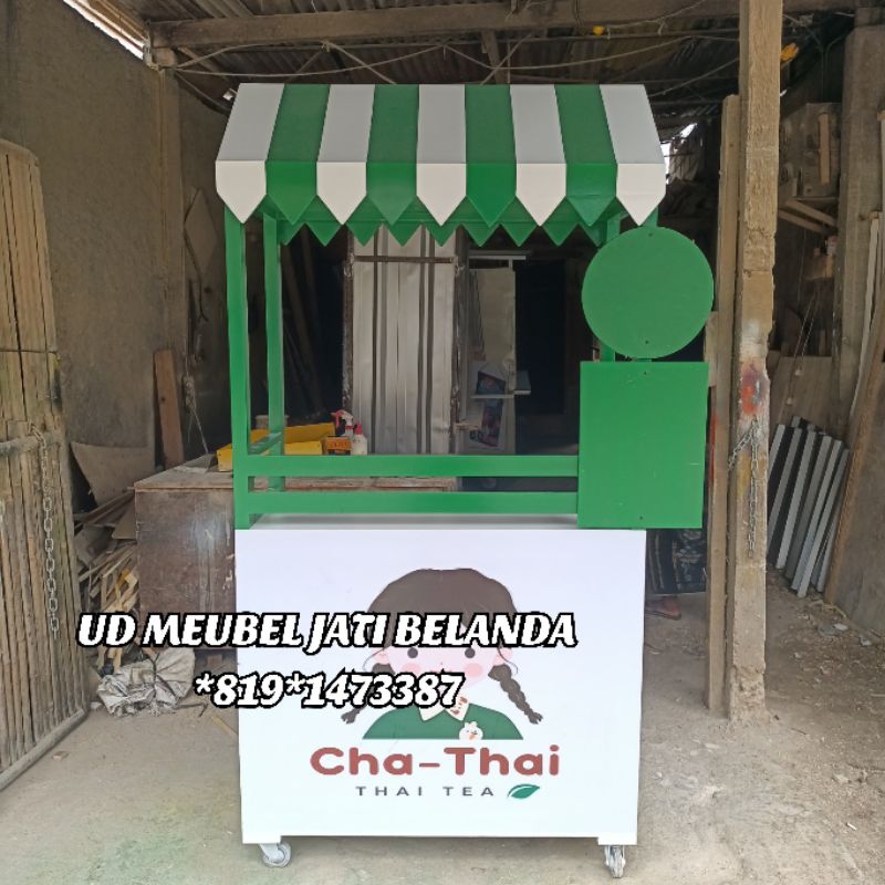 gerobak minuman gerobak jualan Gerobak dorong