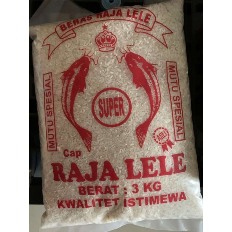 

Beras raja lele 3 kg 100% murni tanpa pemutih dan pengawet