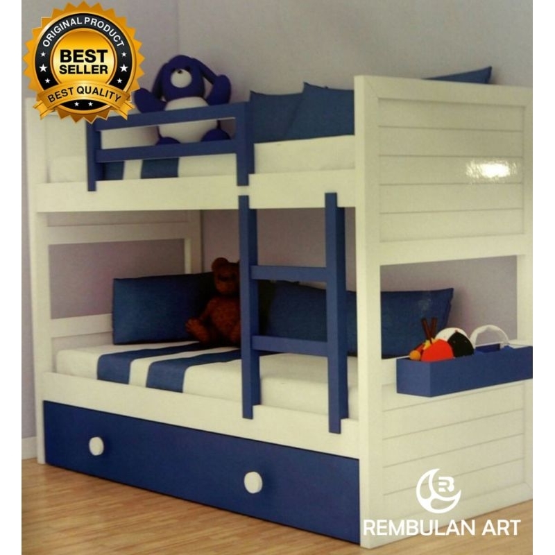 TEMPAT TIDUR TINGKAT MINIMALIS MODERN DIPAN TINGKAT ANAK