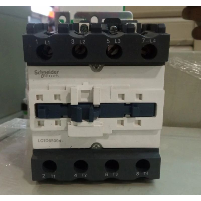 Kontaktor 80A 30kw 4ole Schneider LC1D65004 M7