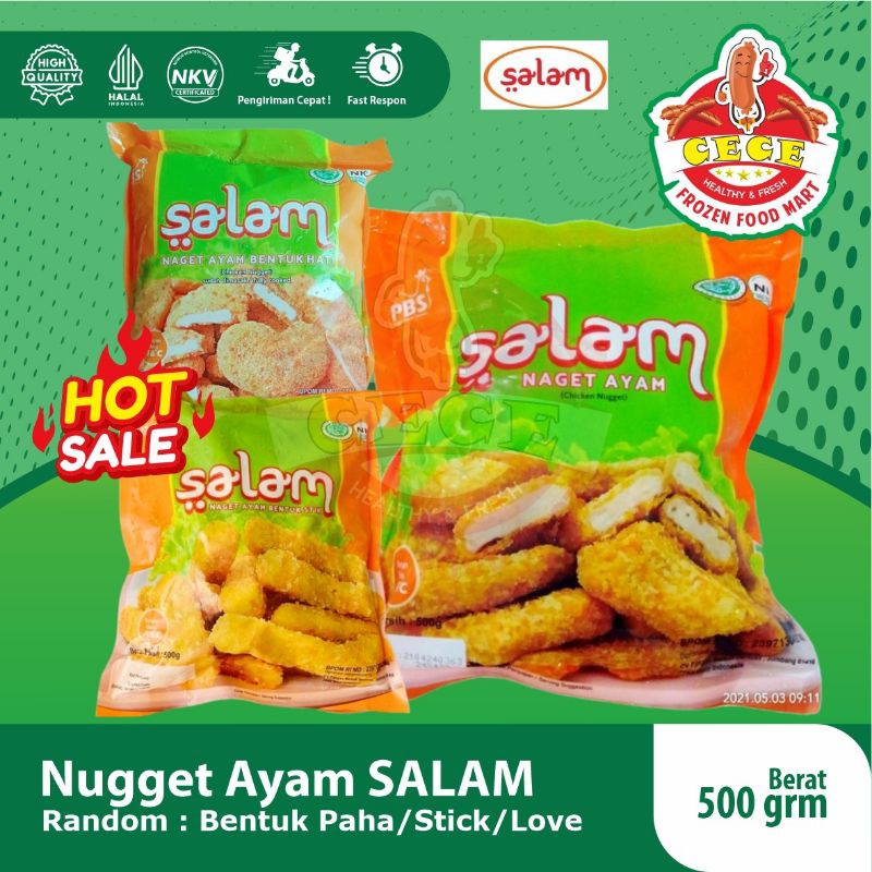 

nuget salam 500gr