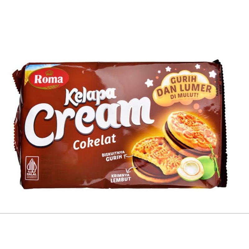 

ROMA KELAPA CREAM COKLAT 189g