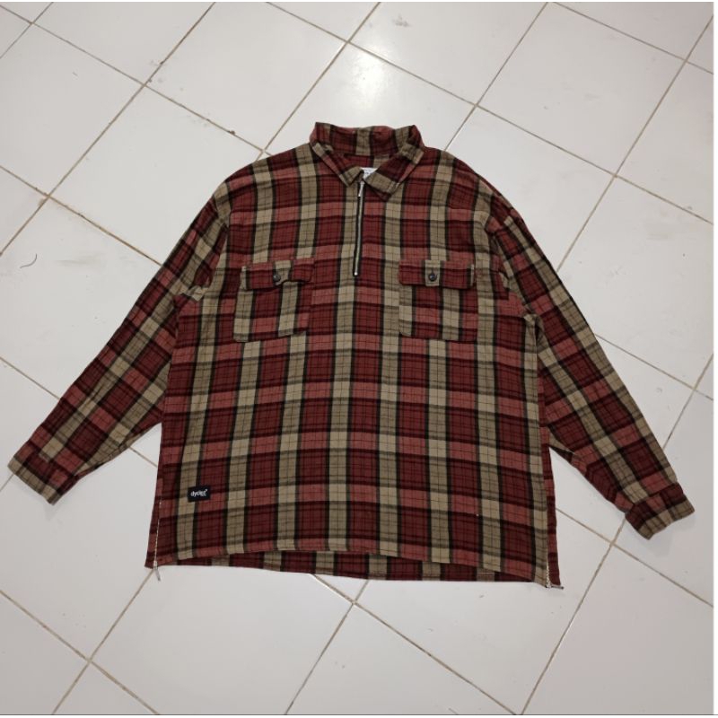 Dyclez MFG. CO. Half Zip Jacket size xxl