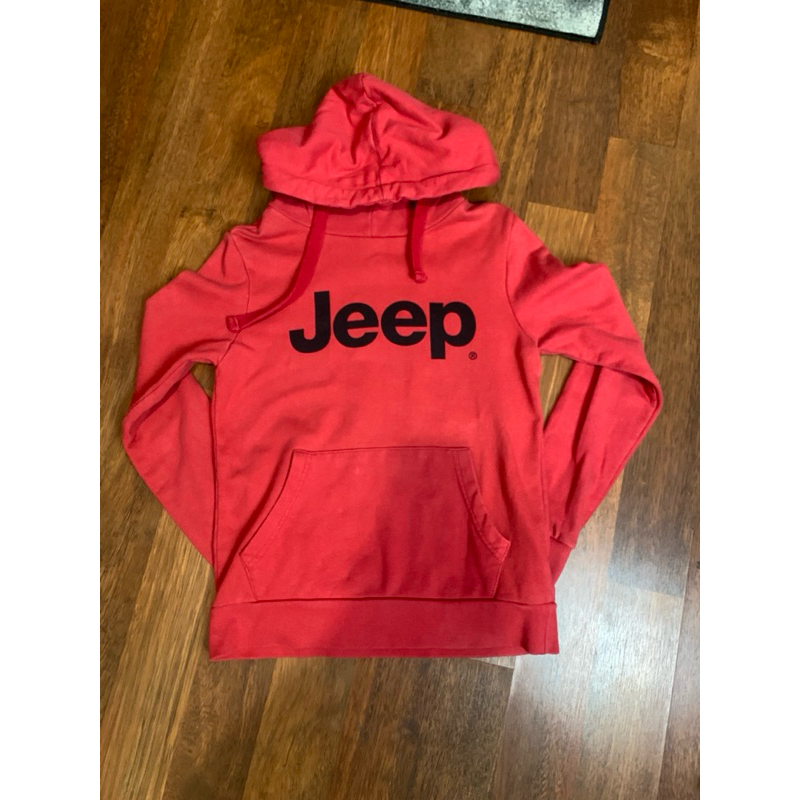 HOODIE JEEP MERAH 90%