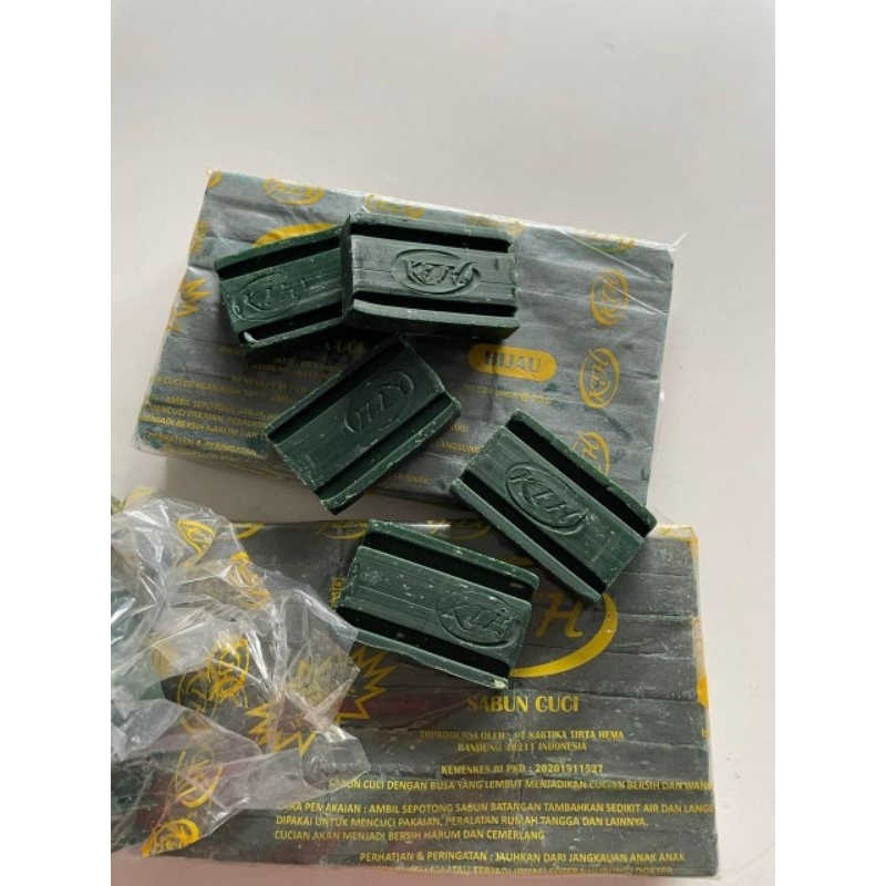 Sabun Batang KTH Hijau 1pak isi 24pcs