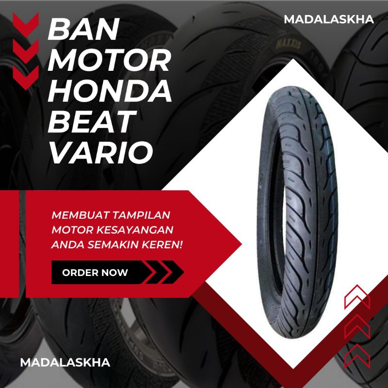 BAN MOTOR MATIC FEDERAL HONDA BEAT, VARIO RING 14 // BAN MOTOR MATIC