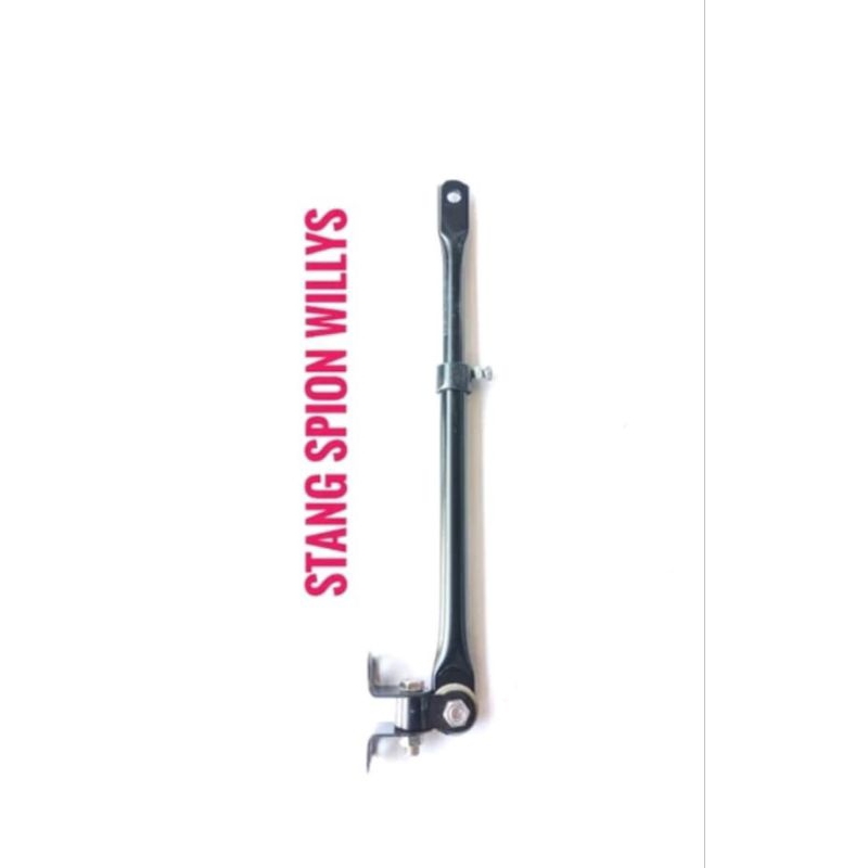 Stang Spion Jeep Willys Gagang Spion Willys Hitam