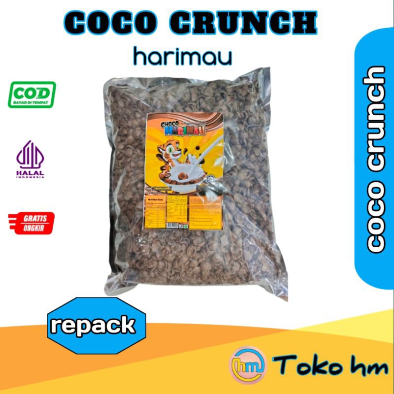 

COCO CRUNCH 100 gr dan 250 gr | CHOCO HARIMAU | KOKO KRUNCH | COCO CRUNCH KILOAN (REPACK)