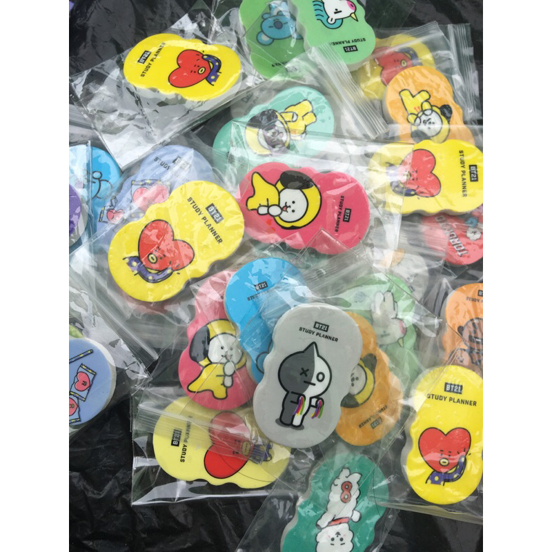 

Penghapus karakter BT21/hapusan karakter murah/penghapus tulis gambar