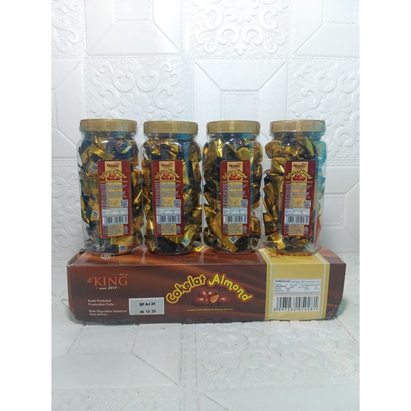 

Coklat Almond D'King Coklat Viral Musdalifah Satuan