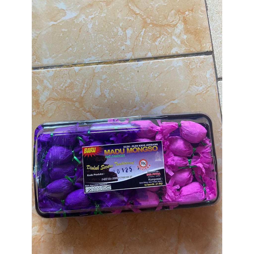 

MADU MONGSO HOMADE ISI 21 Biji - 500gr