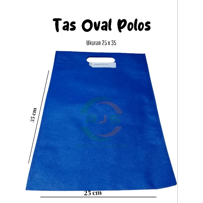 

(Per Pics) Tas Oval Polos 25x35 Tas Plong Tas Polos Tas Oval Tas Tas Spunbond Tas Hp