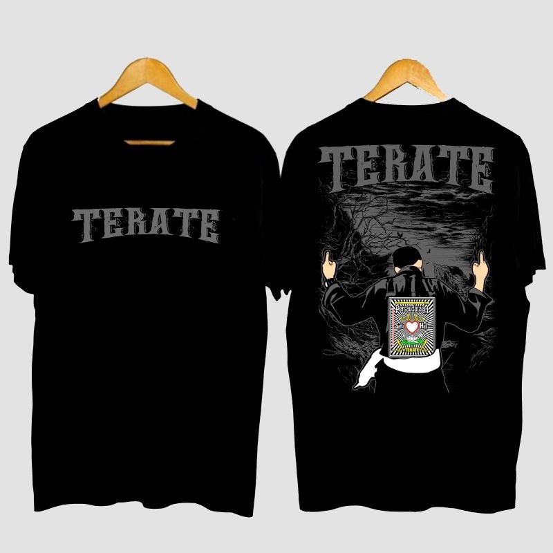 Kaos PSHT Sablon Kaos Terate Sablon 24s Kaos Terate Cotton 24s