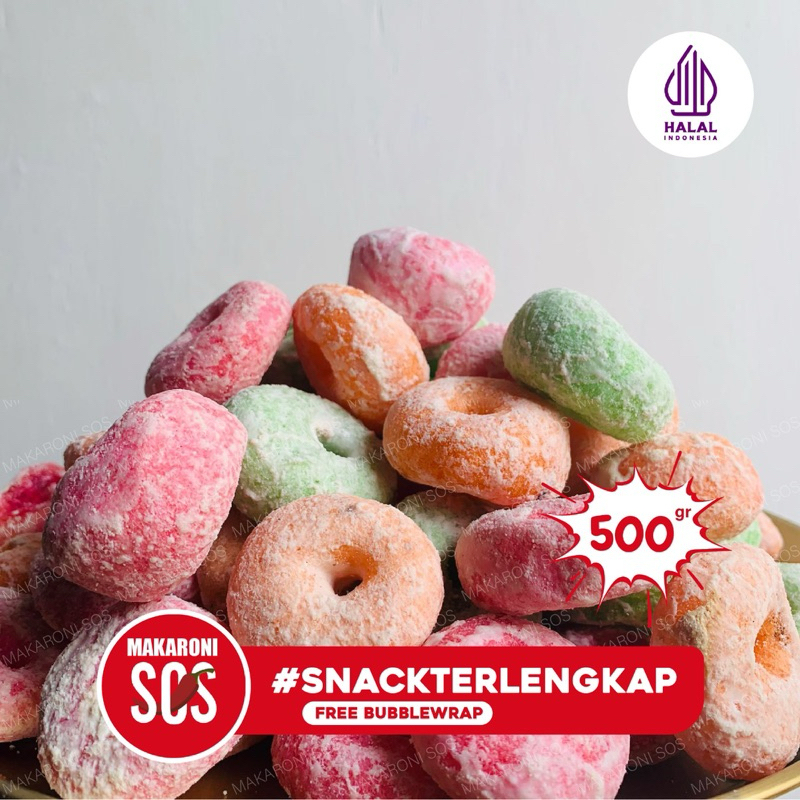 

Lezatoz_Genz Semut Manis Widaran 500Gr 1/2Kg Getas Gembos Panjang Donut Makaroni Sos Food