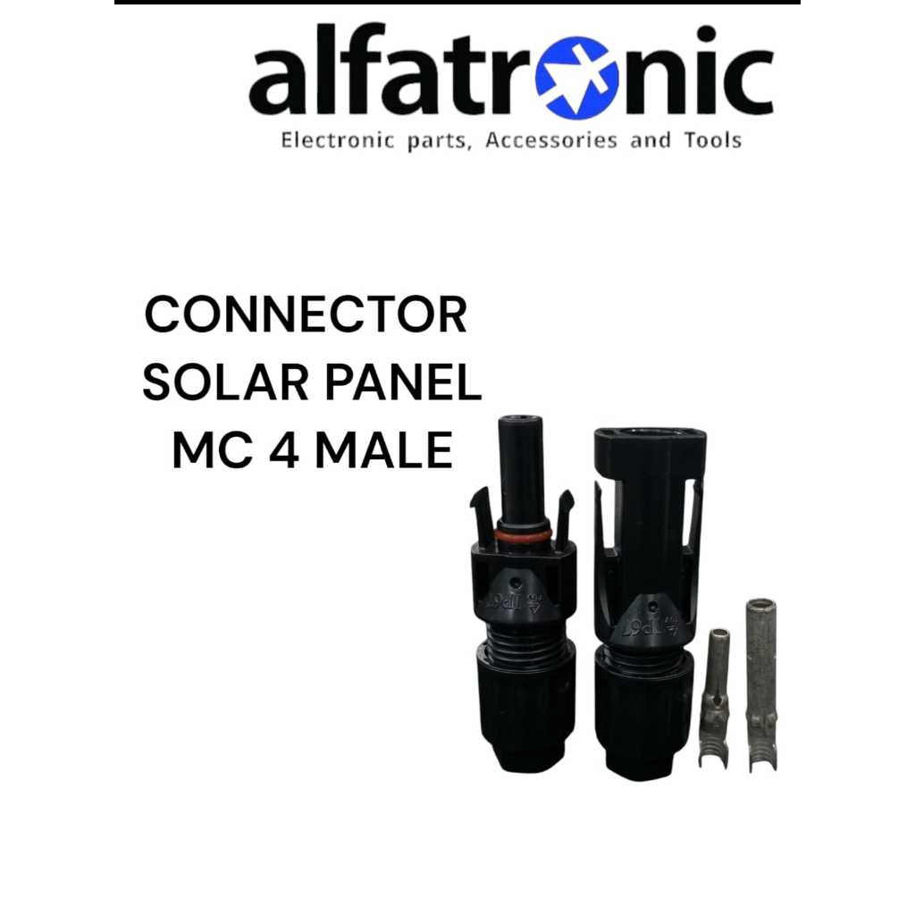 CONNECTOR SOLAR PANEL MC 4 MALE