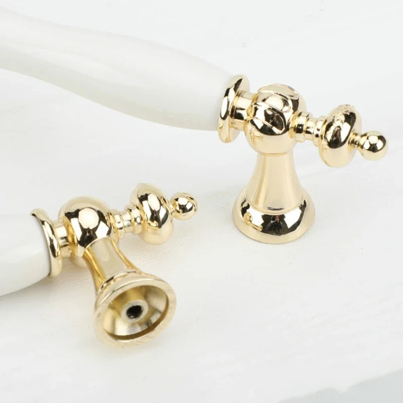 RK CODGagang Pintu Keramik Ceramic Handle Minimalis Tarikan Keramik Hendel Pintu Lemari Ceramic