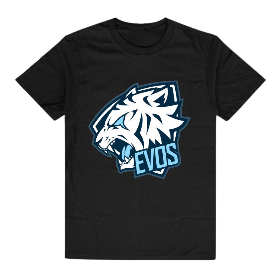 Kaos Anak Laki Perempuan Baju Evos Gaming FF Free Fire Lengan Pendek