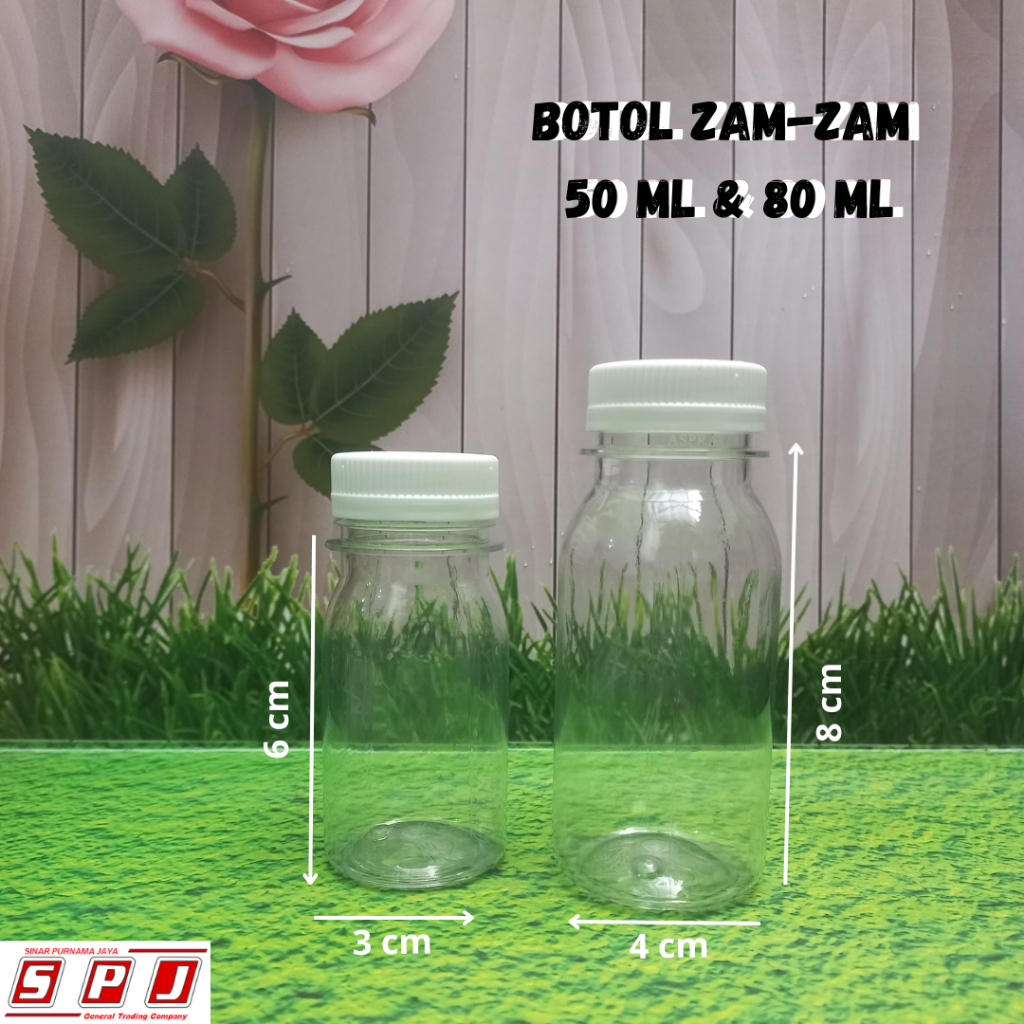 

BOTOL ZAM-ZAM 50 ml dan 80 ml