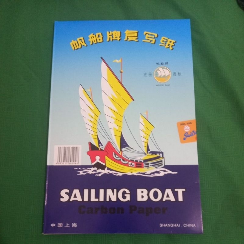 

SAILING BOAT HITAM isi 100L Kertas Carbon Paper Ukuran Folio