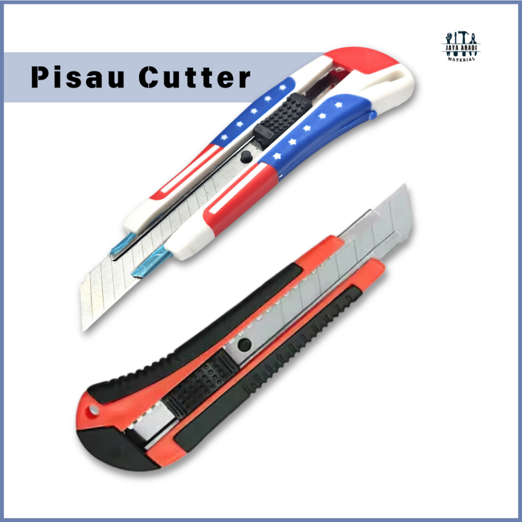 

[JAM] Pisau Cutter / Cutter Besar/ Pisau Cutter Stainless