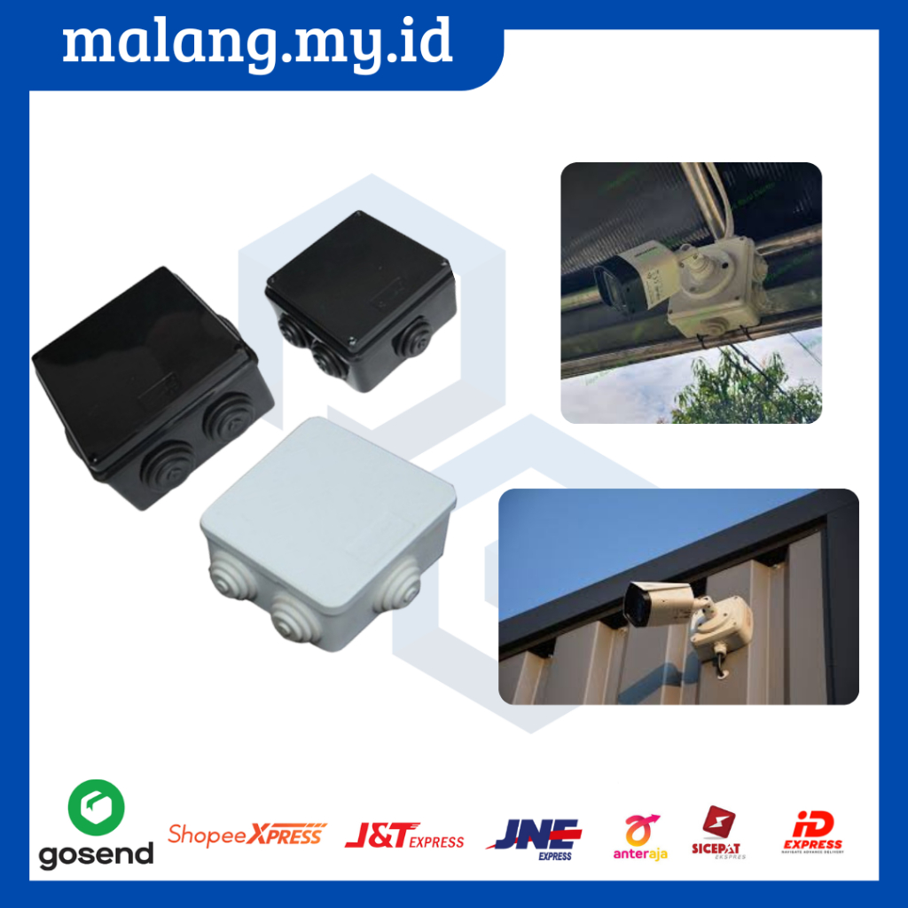 DEXTA DURADUS DORADOS CCTV KOTAK JUCTION BOX HITAM PUTIH