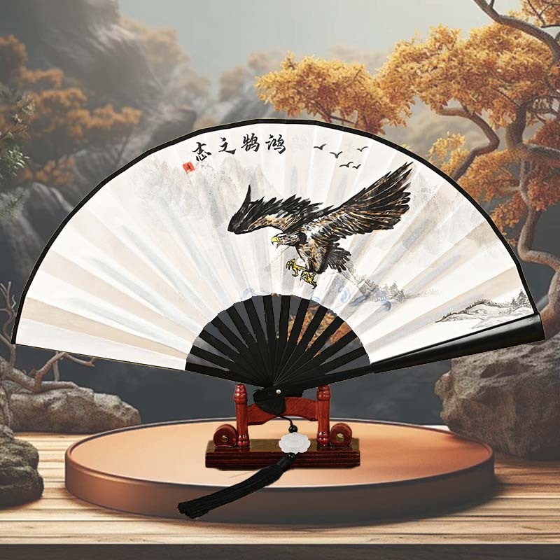 Kipas Tangan Lipat Jumbo Kipas China Lipat Kipas Lipat Cina Kipas Lipat China Sutra
