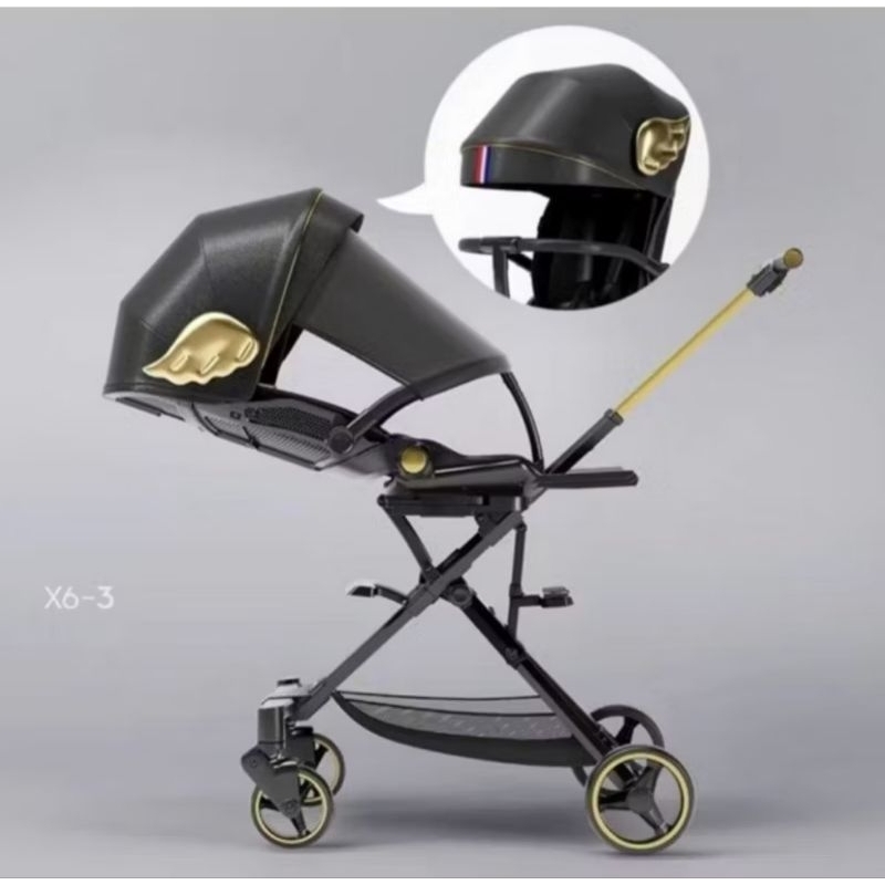 Stroller X6-3 Sepeda Bayi Lipat